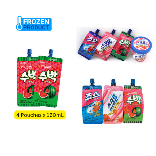 [ICC227] Ice Cream Watermelon Ice Pouch [수박 아이스 파우치] (160mL*4)*5