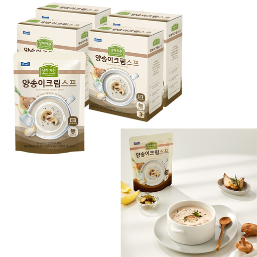[MEL012] Maeil Sangha Kitchen Mushroom Cream Soup [상하키친 양송이크림스프] (150g*3)*8