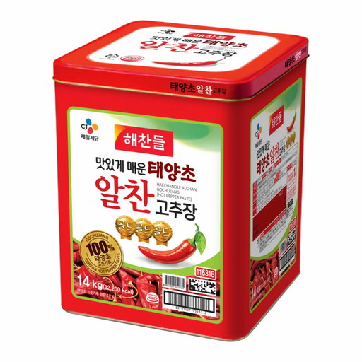[CJ102] CJ Red Chili Pepper Paste [해찬들 태양초 알찬 고추장] 14kg