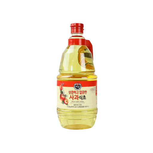 [CJ108] CJ Apple Vinegar [백설 상큼하고 깔끔한 사과식초] 1.8L*8
