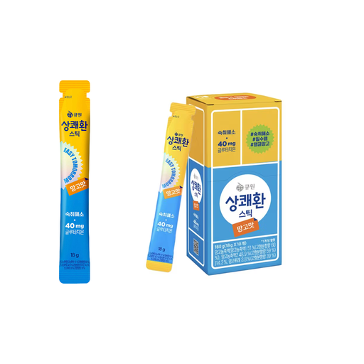큐원 상쾌한 스틱 망고 180g (18g*10)