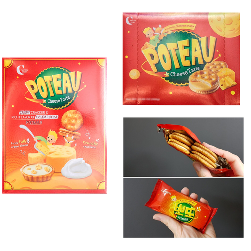 [CRW065] Crown Poteau Cheese Cookie [뽀또 치즈타르테] 322g*10