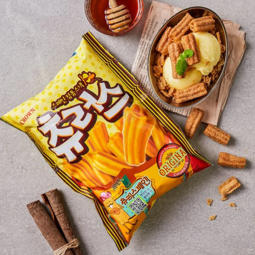 [CRW048] Crown Churroz Snack [츄러스] 174g*12