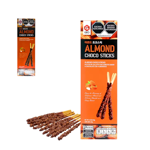 [GEO002] GEO Almond Choco Sticks [아몬드초코스틱] 54g*32