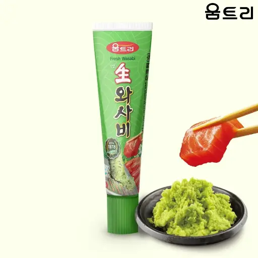 [WMT014] Woomtree Fresh Wasabi Paste [생와사비] 43g*40