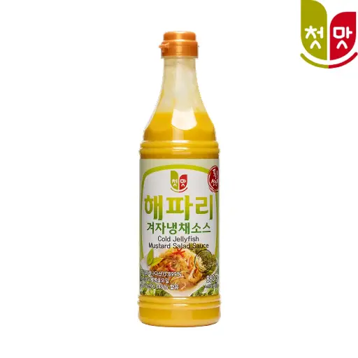 [1F007] 1Flavour Cold Jellyfish Mustard Salad Sauce [해파리겨자냉채소스] 880g*12