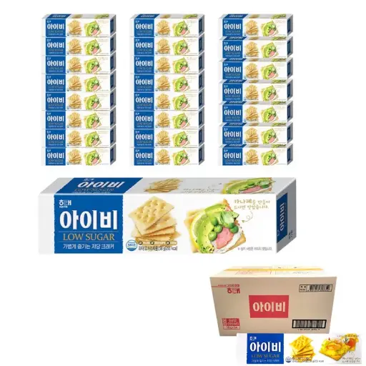 [HT0452] Haitai Ivy Low Sugar Cracker [아이비] 58g*24