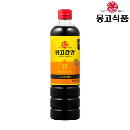 [MGO101] Monggo Soy Sauce Jin [몽고간장 진] 900mL*12