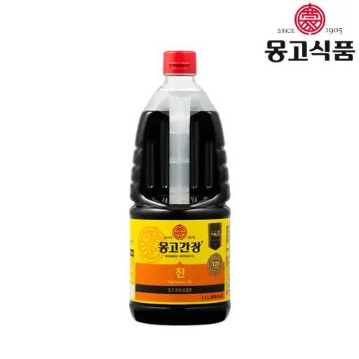 [MGO102] Monggo Soy Sauce Jin [몽고간장 진] 1.5L*6