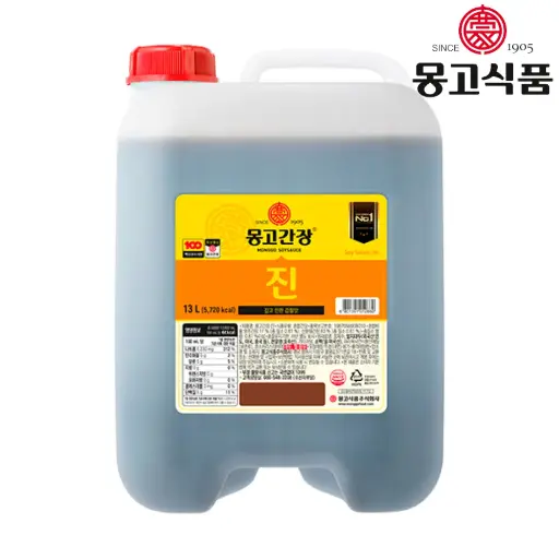 [MGO103] Monggo Soy Sauce Jin [몽고간장 진] 13L*6