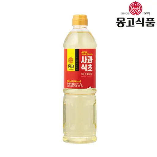 [MGO123] Monggo Apple Vinegar [사과식초] 900mL*15