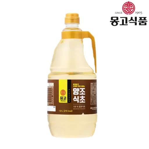 [MGO125] Monggo White Vinegar [양조식초] 1.8L*8
