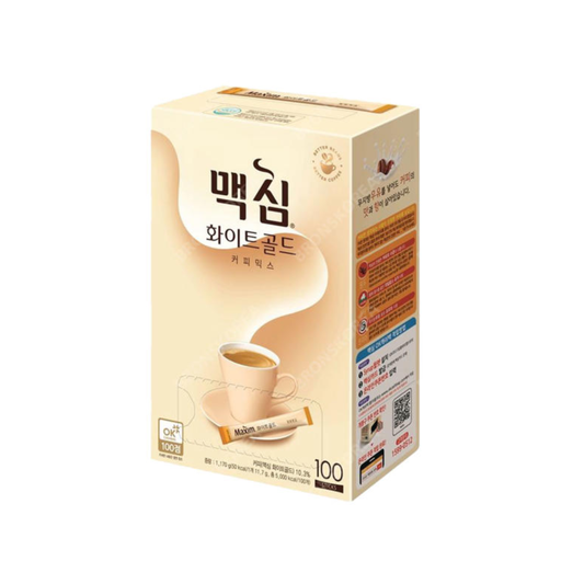 [DSF004] Dongsuh Maxim White Gold Coffee Mix [맥심화이트]  (12g*100T)*8