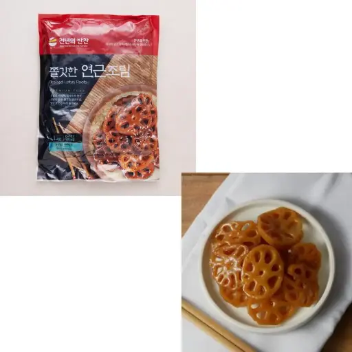 [EOM105] Braised Lotus Root [천년의반찬 연근조림] 4Kg*4
