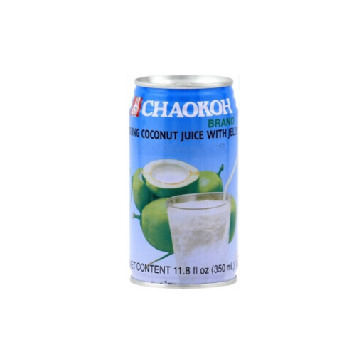 [ORM013] Chaokoh Coconut Juice with Jelly [코코넛주스젤리] 350mL*12