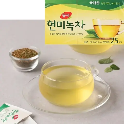 [DSF009] Dongsuh Brown Rice Green Tea [현미녹차] (1.5g*25T) 37.5g*18