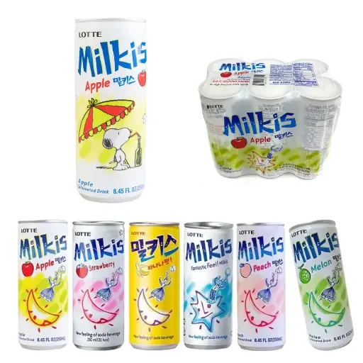 [LTC020] Lotte Milkis Apple [밀키스 사과] 250mL*30