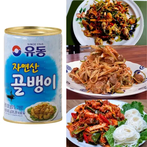 [YUS001] Yusung Seasoned Bai-Top Shell [유동 골뱅이] 400g*24