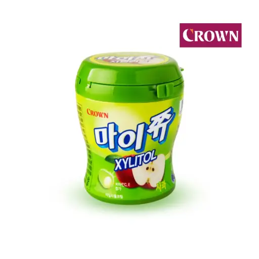 [CRW068] Crown MyChew Xylitol Apple [마이쮸 자일리톨 사과] 110g*24