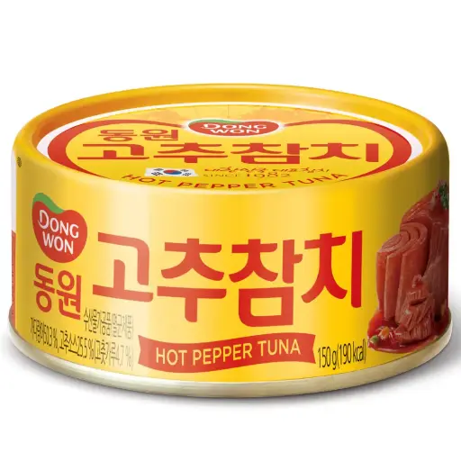 [DWN002] Dongwon Hot Pepper Tuna [고추 참치] 150g*48