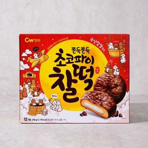 [CWF010] CW Choco Pie Rice Cake [초코파이찰떡] 258g*10