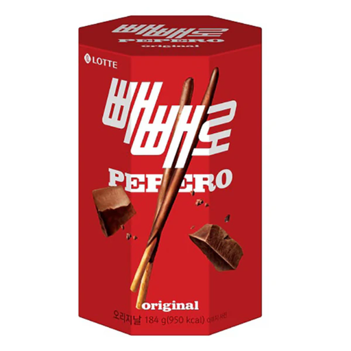 [LTT006] Lotte Pepero Choco Multi Pack [빼빼로 초코 멀티] 180g*9
