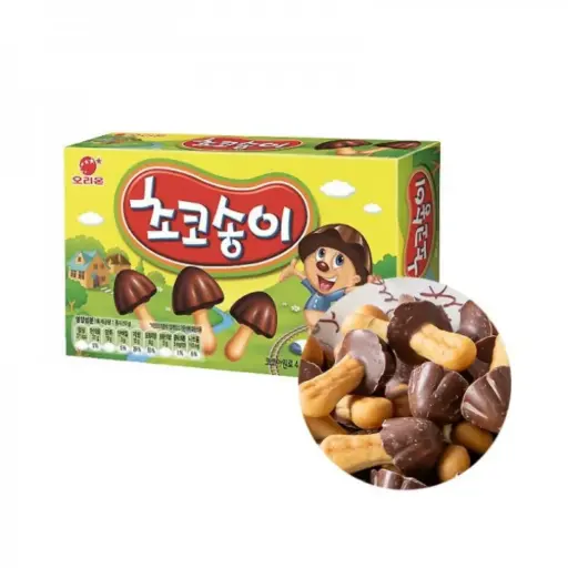 [ORI053] Orion Mushroom Shaped Choco [초코송이] 50g*28