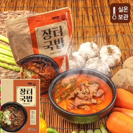 [SBF009] Sunbong Jangteo Gukbap Rice Soup [장터국밥] 600g*25