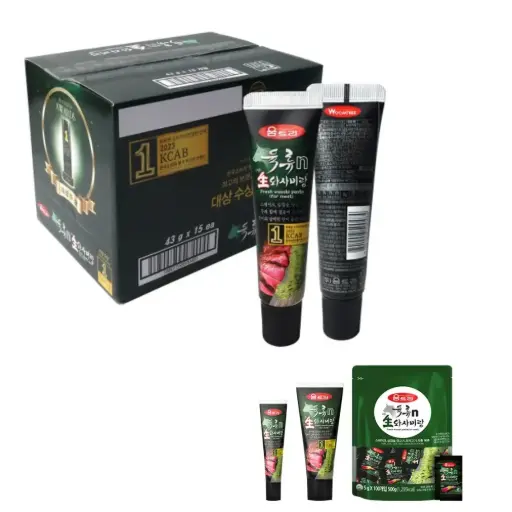 [WMT034] Woomtree Fresh Wasabi Paste for Meat [육류n생와사비랑] 43g*15
