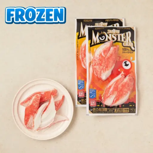 [HAN129] Hansung Monster Imitation Crab [한성 몬스터크랩] 142g*40