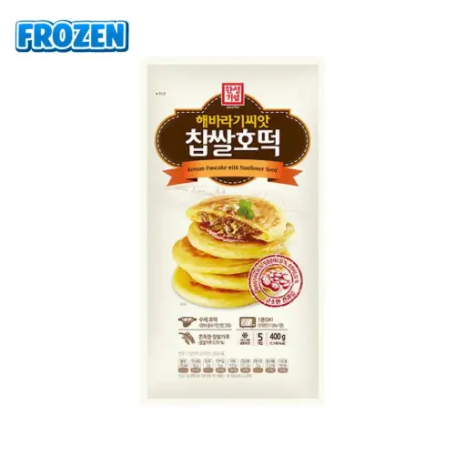 [HAN130] Hansung Pancake with Sunflower Seed [해바라기씨앗 찹쌀 호떡] 400g*12
