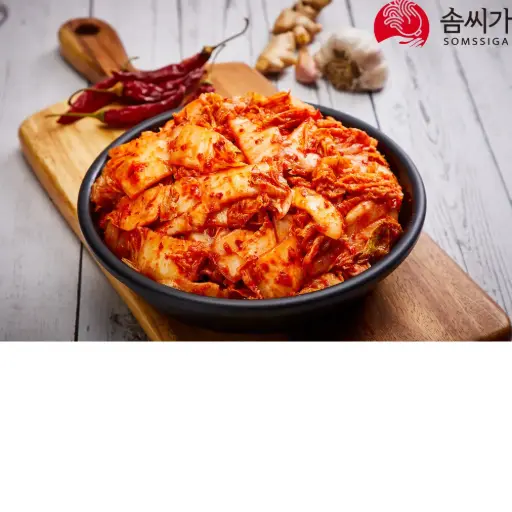 [SOMS101] Somssiga Sliced Kimchi [솜씨가 맛김치] 500g*12