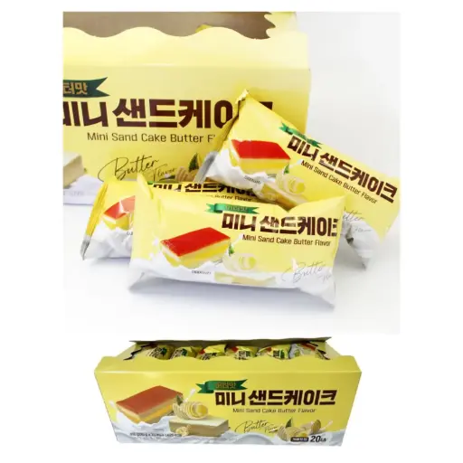 [KIW006] Kidswell Mini Sand Cake Butter [미니 샌드케이크 버터] 400g*6