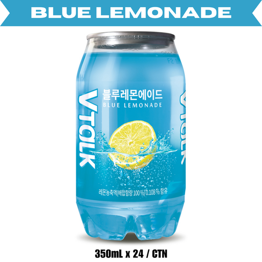 [VT001] 브이톡 블루레몬 에이드 350ML (Pack of 24)