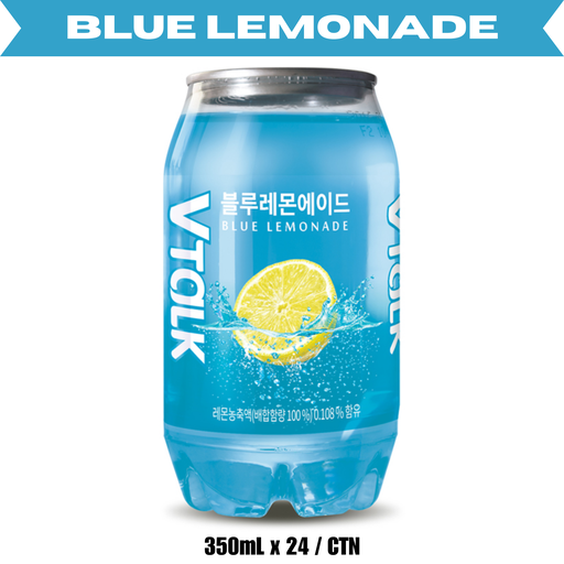 [VT001] VTalk Blue Lemonade [브이톡 블루 레몬에이드] 350mL*24