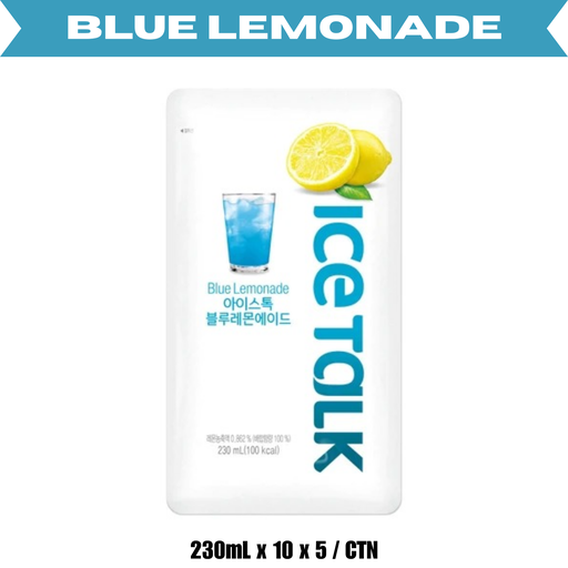 [IT003] IceTalk Blue Lemonade [블루레몬에이드] 230mL (10p/case, 5c/ctn)