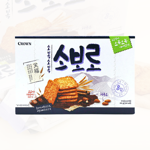 [CRW047] 크라운 소복소복 소보로 240g (10pk/ctn)