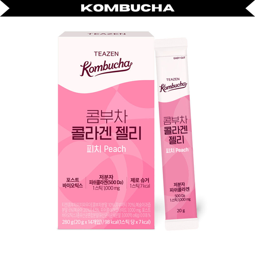 [TGN012] Teazen Kombucha Collagen Jelly 20g*14 (30pk/ctn)