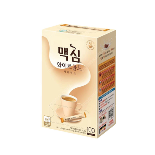 [DSF004] Dongsuh Maxim White Gold Coffee Mix 12g*100 (8c/ctn)