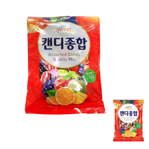 [CWF012] CW Assorted Candy & Jelly Mix 450g [종합캔디]  (12pk/ctn)