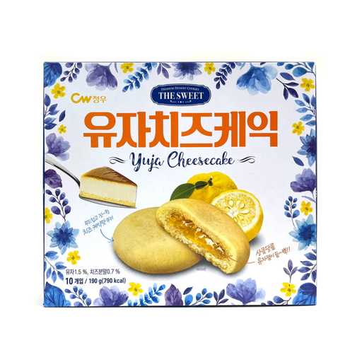 [CWF017] CW Yuzu Cheese Cake [유자치즈케익] 190g (10pk/ctn)