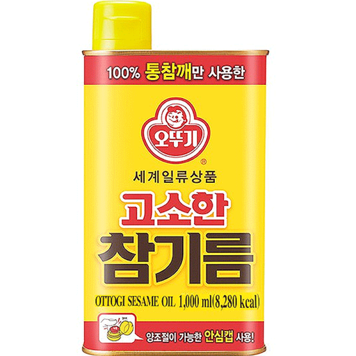 [OTG203] Ottogi Sesame Oil [고소한참기름] 1000mL (8pk/ctn)