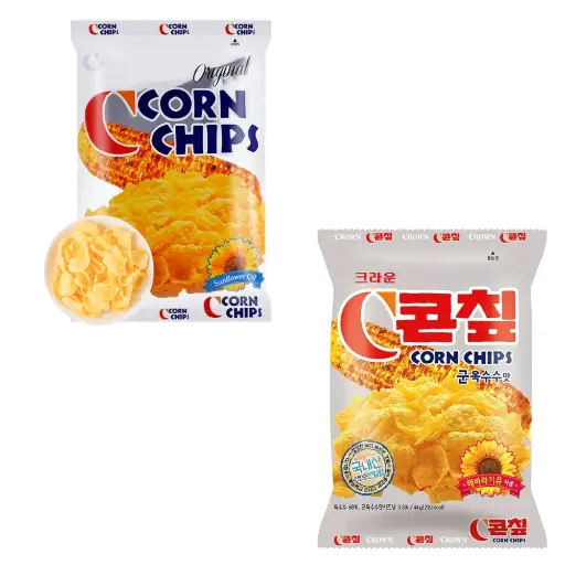 [CRW052] Crown Corn Chips [콘칩 L] 148g*12