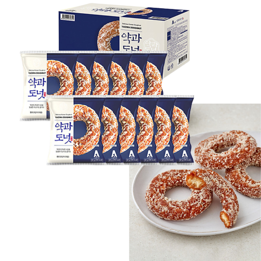 [A1001] A1 Yackwa Doughnut [약과도넛] (60g*12)*8