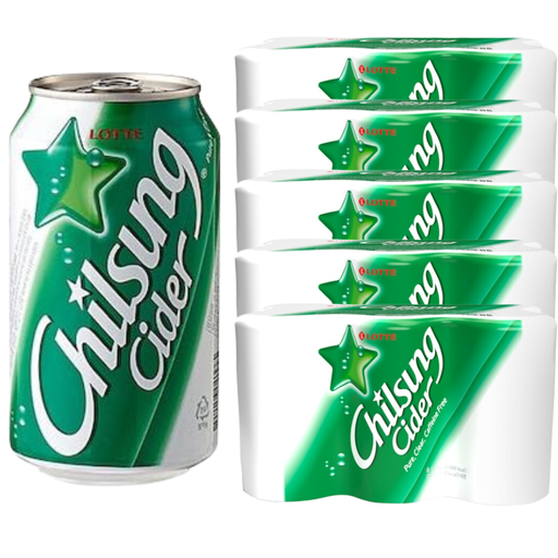 [LTC007] Lotte Chilsung Cider [칠성사이다] (355mL*6)*4