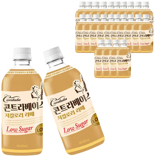[LTC013] Lotte Cantata Low Sugar Latte [칸타타라떼] 500mL*24