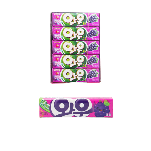 [ORI015] Orion Wow Gum Grape [와우포도] (21g*15)*5