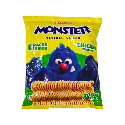 [ORM021] Mamee Monster Noodle Snack Chicken (25g*8pk)*10