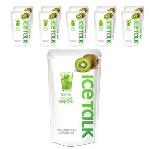 [IT011] IceTalk Kiwi Ade [키위에이드] 230mL*10 (5c/ctn)