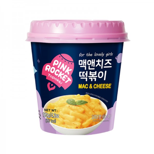 [PKR003] 핑크로켓 컵 떡볶이 맥앤치즈 120g*30